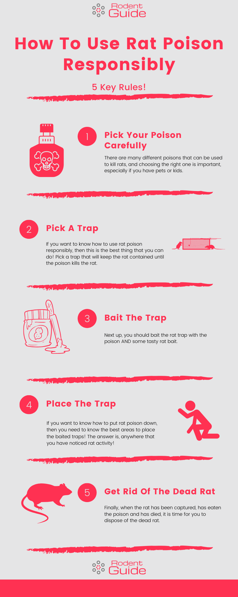 How To Use Rat Poison Infographic