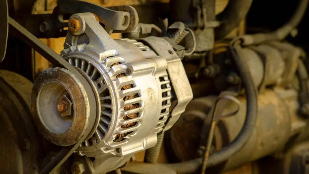 car engine compartment